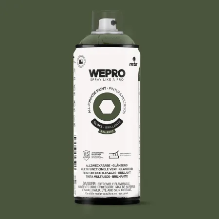 Spray MTN WEPRO Solvent Brillante VERDE RUGBY - RAL 6003