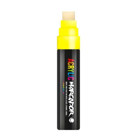 MTN Marcador Acrílico Amarillo Fluor 15mm