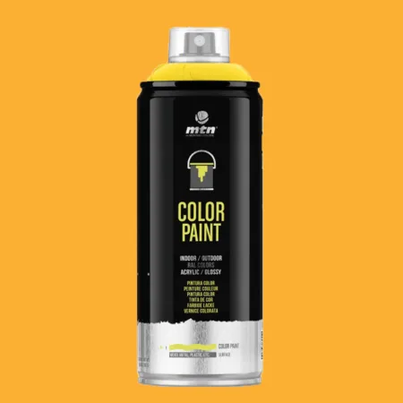 Spray MTN PRO RAL Acrílico R-1028 Amarillo Melón
