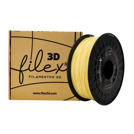 Filamento Filex3d PLA +PREMIUM 1KG 1,75 Plátano