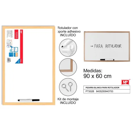 PIZARRA BLANCA 90X60