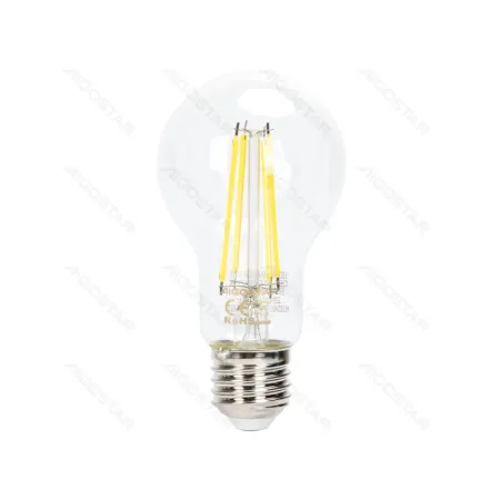 Bombilla de Filamento LED Regulable E27 A60 6W Luz Fría 6500K