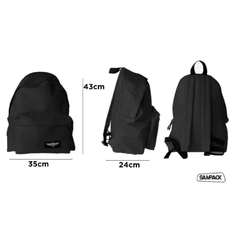 Mochila Eco Grande Negro