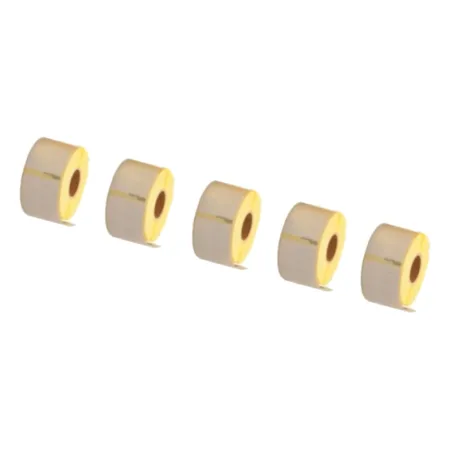 Pack 5 packs de etiquetas compatibles DYMO LABELWRITER 99010 Etiquetas Dirección Estandar Papel Térmico blanco