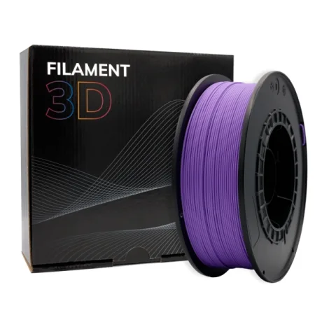 Filamento 3D - PLA - Color: Morado Claro - 1.75 mm / 1 kg