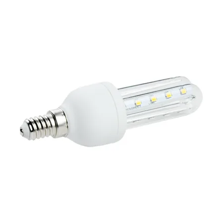 Bombilla LED B5 T3 2U / 6W E14 luz blanca 6400K