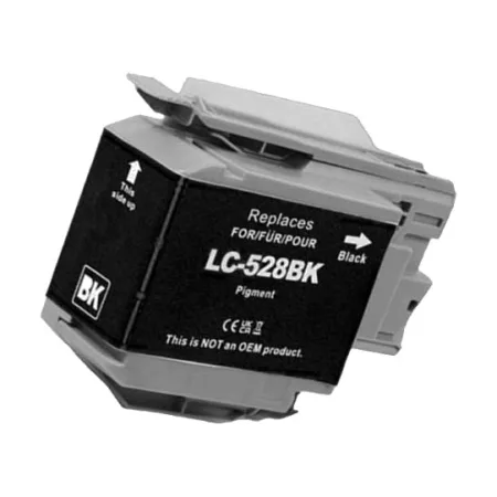 Cartucho de tinta compatible Brother LC528 negro pigmentado