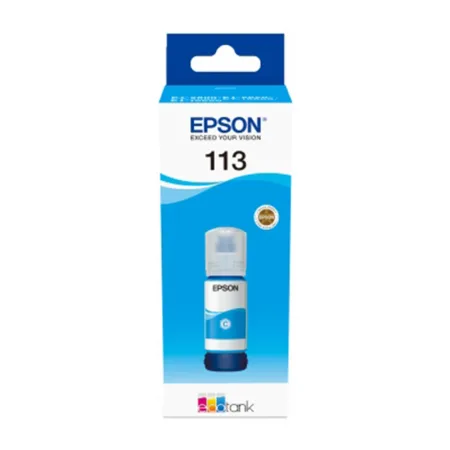 Cartucho de tinta original Epson 113 Botella Pigmentada cyan pigmentada