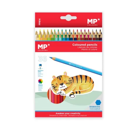 Lápices de Colores de Madera Plascolor 36u
