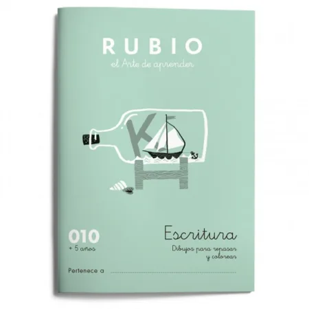 Cuaderno Rubio Escritura 10