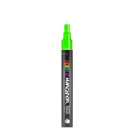 MTN Marcador Acrílico Verde Fluor 1mm