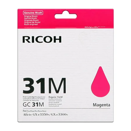 Cartucho de tinta original Ricoh GC31M magenta · 405690