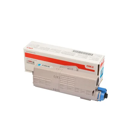 Tóner original OKI C532 / C542 / MC573 / MC563 cian · 46490403