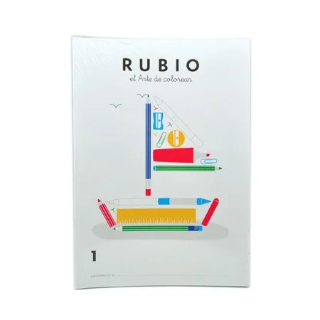 Cuaderno Rubio "El Arte de Colorear 1"