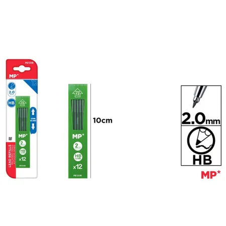 Estuche de Minas 2 mm HB MP