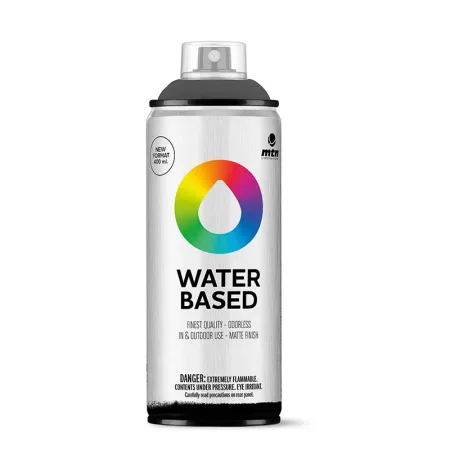 Spray de Pintura MTN Water Based Gris Antracita (400 ml)