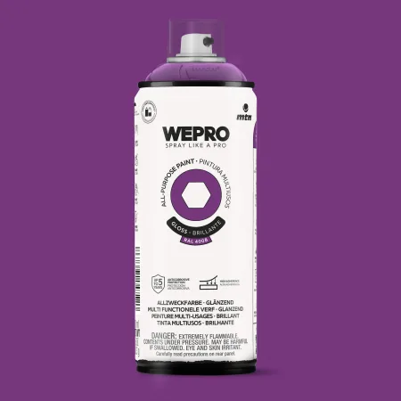 Spray MTN WEPRO Solvent Brillante VIOLETA FOLK - RAL 4008