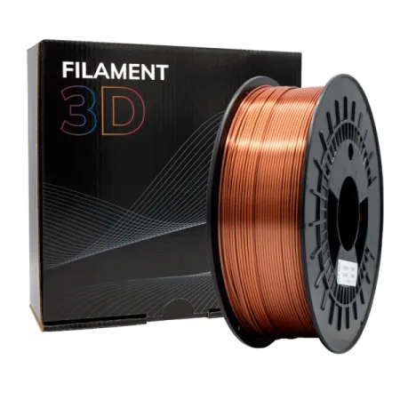 Filamento 3D - PLA SILK - Color: Cobre - 1.75 mm / 1 kg