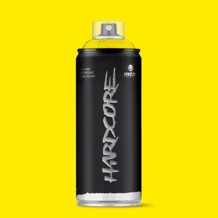Spray de Pintura Montana Colors Hardcore RV-1021 Amarillo Claro