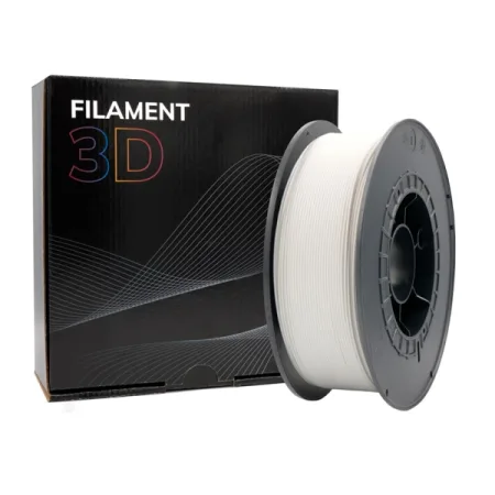 Filamento 3D - PLA - Color: Blanco - 2.85 mm / 1 kg