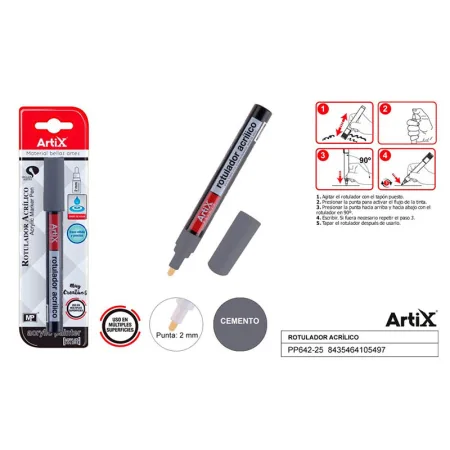 ROTULADOR PINTURA ACRILICA CEMENTO ARTIX
