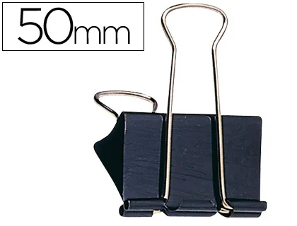 Pinza metalica Q-Connect reversible N.5 51 MM caja de 10 unidades