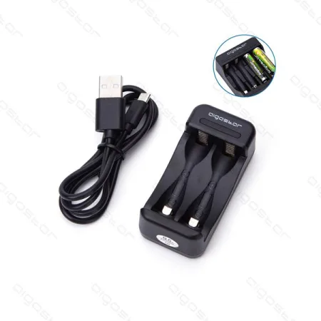 CARGADOR DE 2 PILAS AA/AAA