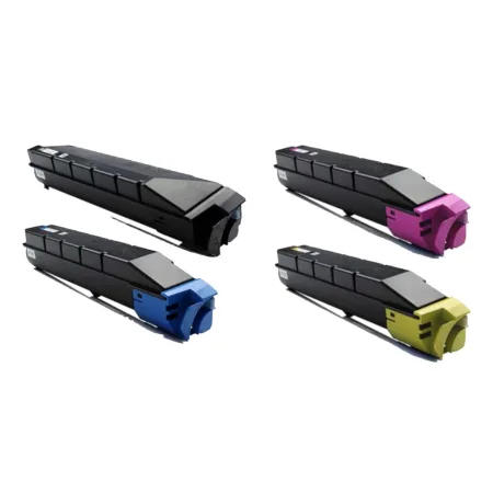 Pack 4 tóner compatibles Kyocera TK-8305 amarillo, magenta, negro y cian