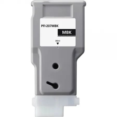 Cartucho de tinta compatible Canon PFI 207 Mate Pigmentado negro mate