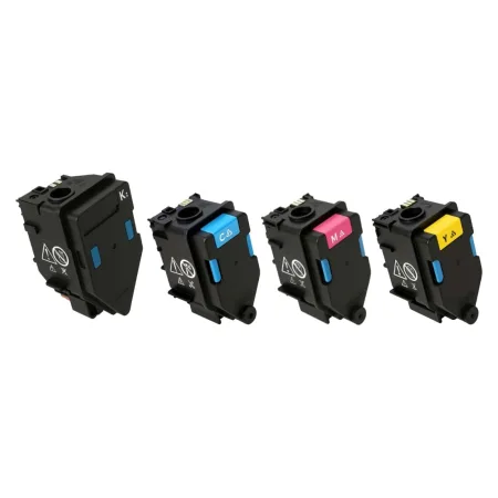 Pack 4 tóner compatibles Konica Minolta TNP79 / TNP80 / TNP81 amarillo, magenta, negro y cian