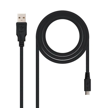 Cable USB-A 2.0 Macho a Micro-USB Macho 1.80m Nanocable