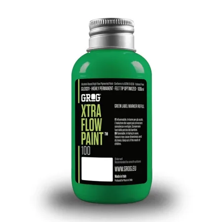 GROG Xtra Flow Paint Obitory Green 100 ml