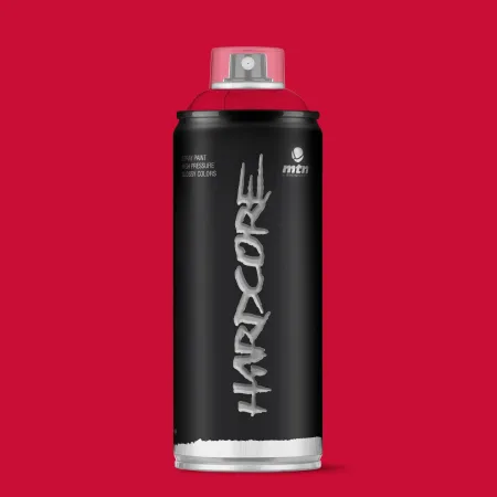 Spray de Pintura Montana Colors Hardcore RV-3001 Rojo Vivo