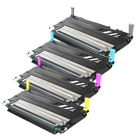Pack 4 tóner compatibles Samsung CLT-C404S/CLT-K404S/CLT-M404S/CLT-Y404S cian, negro, magenta y amarillo